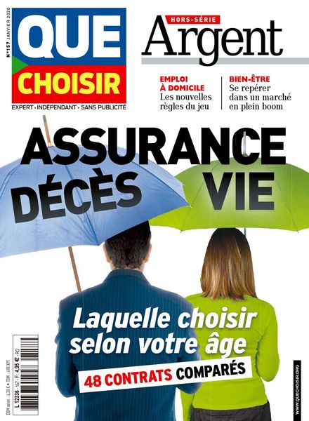 Que Choisir – Hors-Serie Argent – Janvier 2020