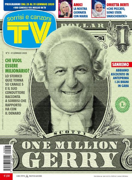 TV Sorrisi e Canzoni – 21 gennaio 2020