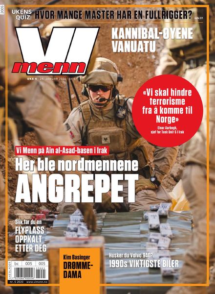 Vi Menn – 24 januar 2020