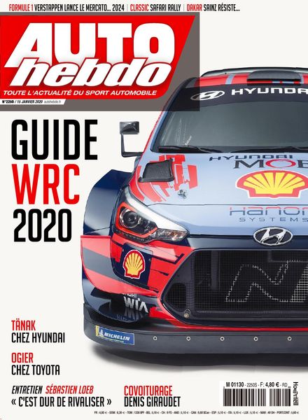 Auto Hebdo – 16 janvier 2020