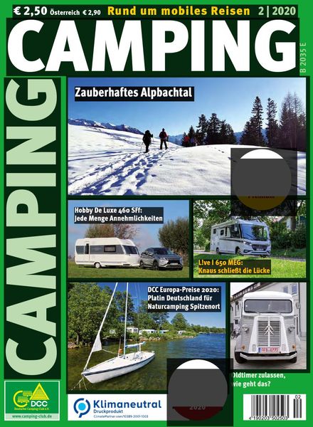 Camping Germany – Februar 2020