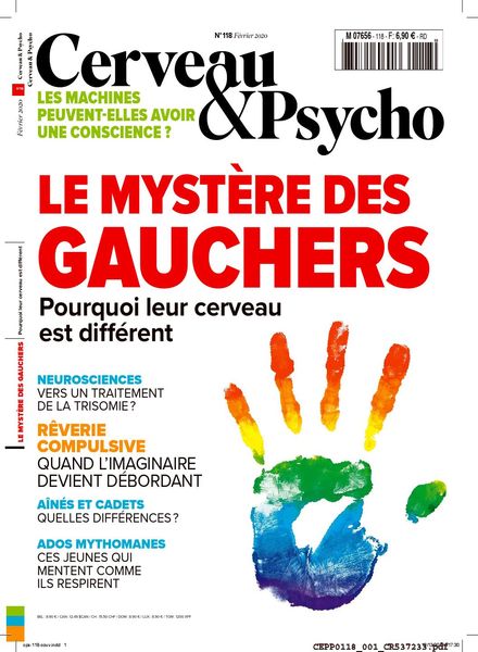 Cerveau & Psycho – fevrier 2020