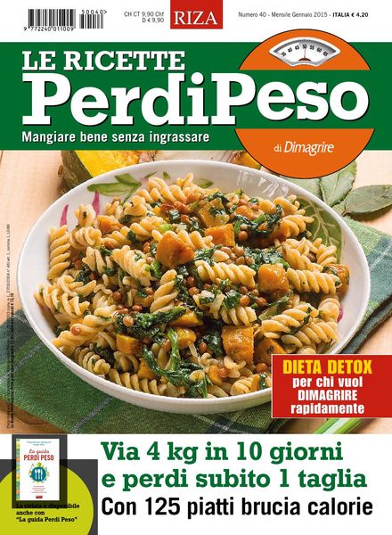 Le Ricette PerdiPeso – Gennaio 2015