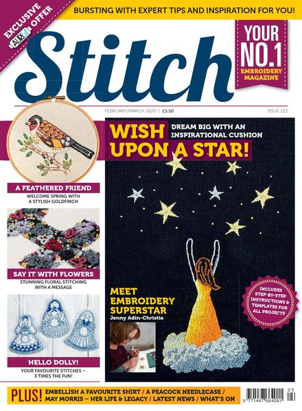 Stitch Magazine – Issue 123 – February-March 2020