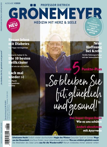 Professor Dietrich GrOnemeyer – Januar 2020