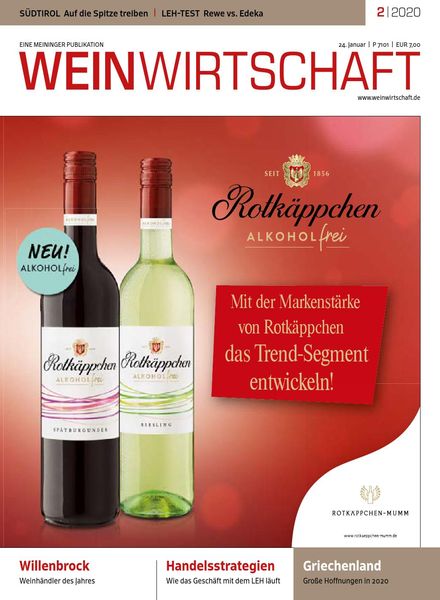 Weinwirtschaft – 24 Januar 2020