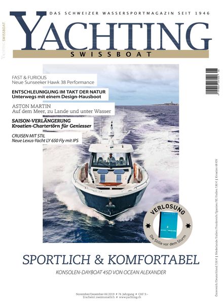 Yachting Swissboat – November-Dezember 2019