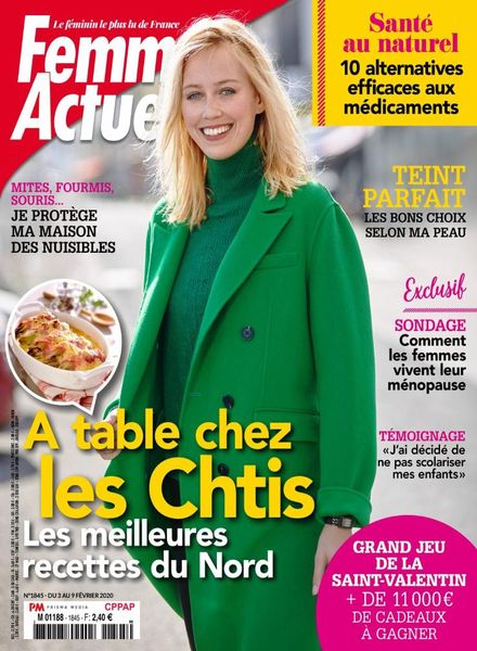 Femme Actuelle – 3 Fevrier 2020