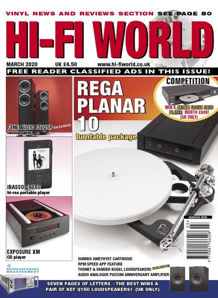 Hi-Fi World – March 2020