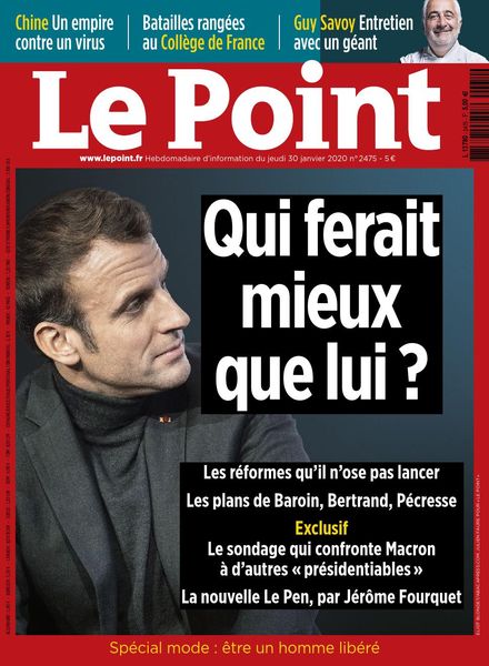 Le Point – 30 janvier 2020