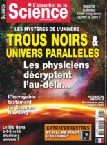 L’Essentiel de la Science – janvier 2020