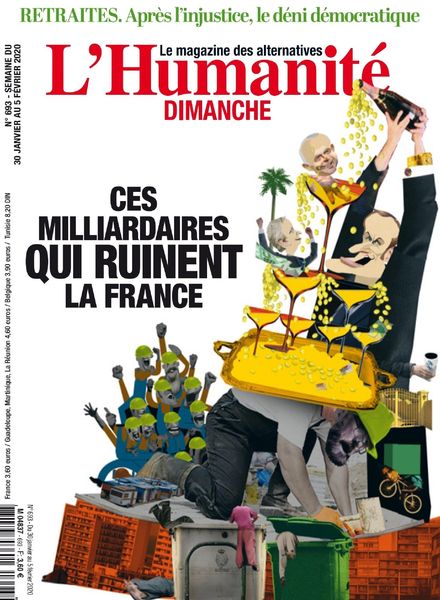 L’Humanite Dimanche – 30 Janvier 2020