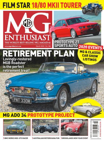 MG Enthusiast – Issue 386 – March 2020