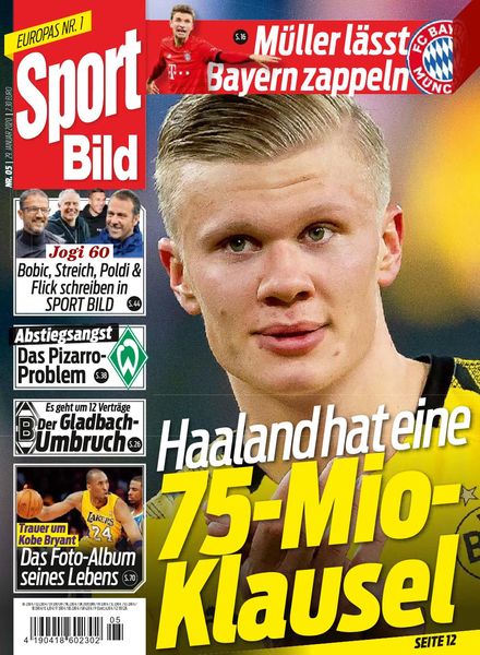 Sport Bild – 29 Januar 2020
