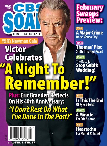 CBS Soaps In Depth – February 17, 2020