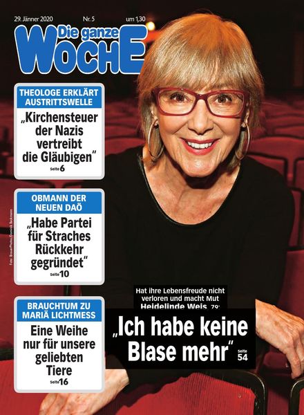 Die ganze Woche – 29 Januar 2020