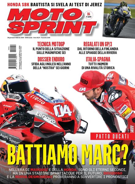 Moto Sprint – 28 Gennaio 2020