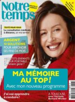 Notre Temps – Mars 2020