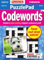PuzzleLife PuzzlePad Codewords – Issue 42 – January 2020
