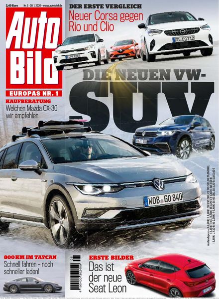 Auto Bild Germany – 30 Januar 2020