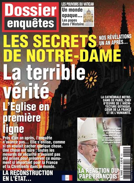 Dossier enquetes – Fevrier-Avril 2020