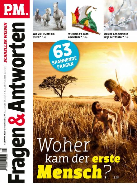 P.M Fragen & Antworten – Februar 2020