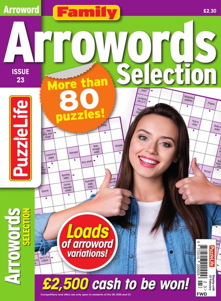 Family Arrowords Selection – Issue 23 – January 2020