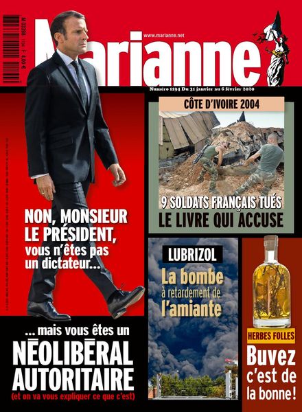 Marianne – 31 janvier 2020