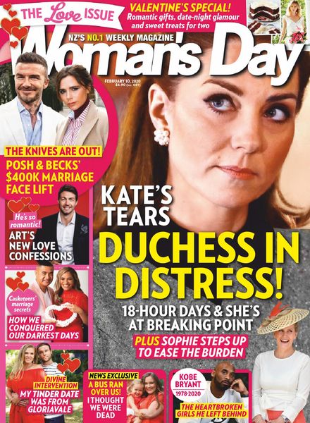 Woman’s Day New Zealand – February 10, 2020