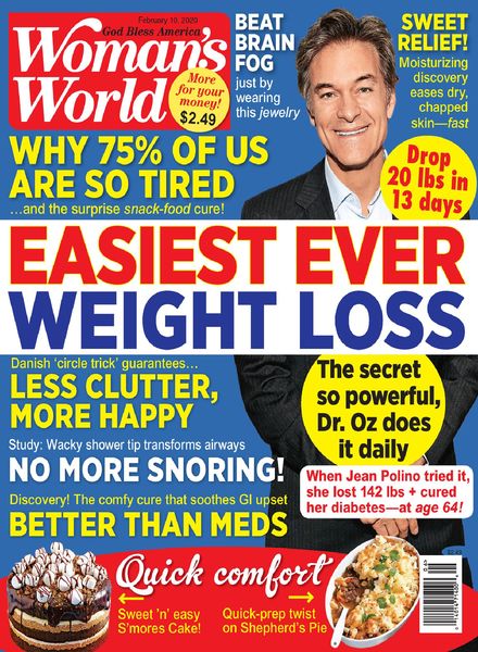 Woman’s World USA – February 10, 2020
