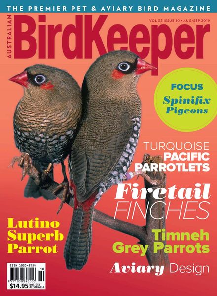 Australian Birdkeeper – August-September 2019