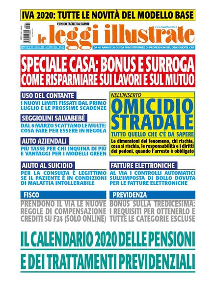 Leggi Illustrate – Febbraio 2020