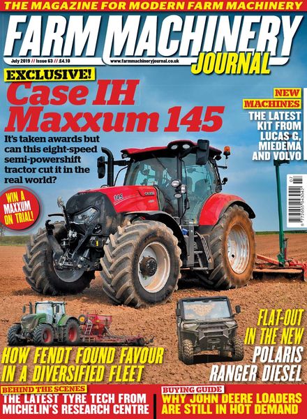 Farm Machinery Journal – July 2019