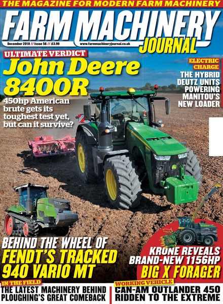 Farm Machinery Journal – December 2018
