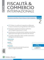 Fiscalita & Commercio Internazionale – Febbraio 2020