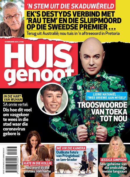 Huisgenoot – 13 Februarie 2020