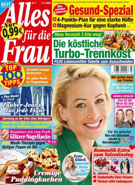 Alles fur die Frau – 7 Februar 2020