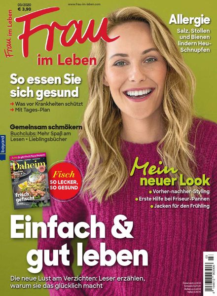 Frau im Leben – Marz 2020