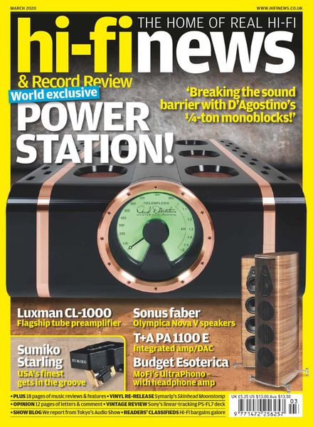 Hi-Fi News – March 2020