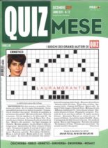 Quiz Mese – Dicembre 2019