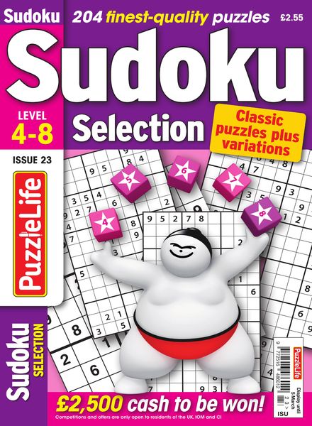 Sudoku Selection – Issue 23 – February 2020