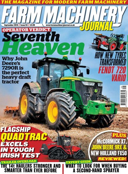 Farm Machinery Journal – September 2018
