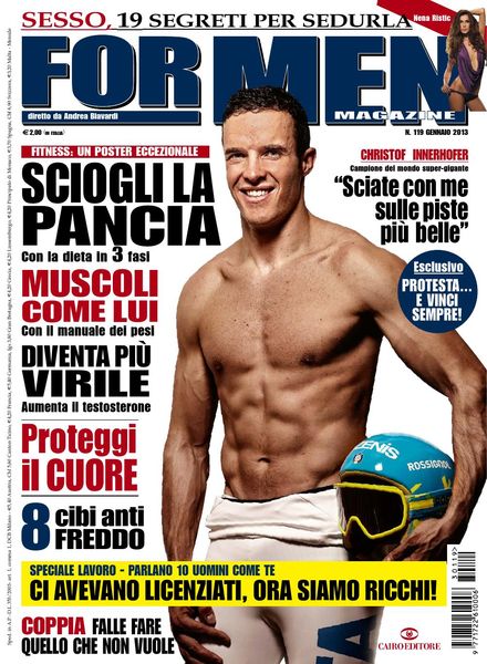 For Men Magazine – Gennaio 2013