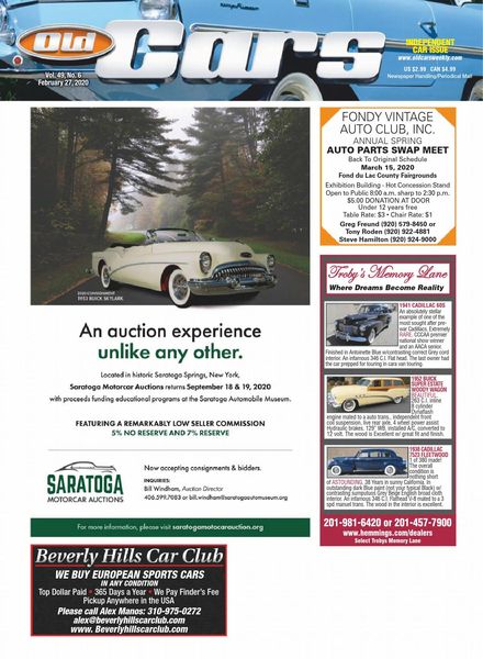 Old Cars Weekly – 27 February 2020