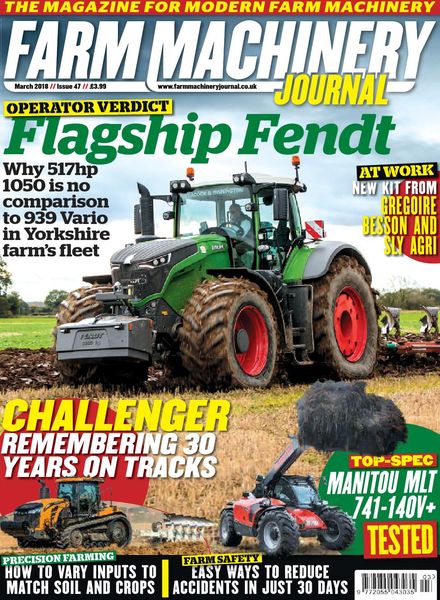 Farm Machinery Journal – March 2018
