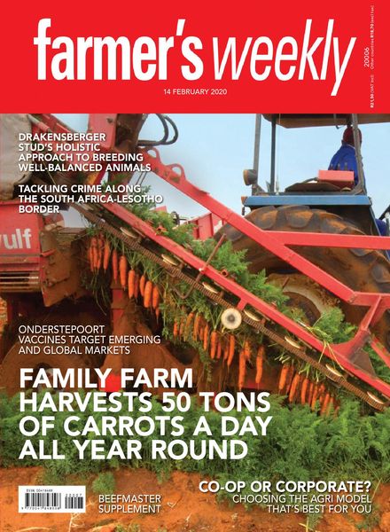 Farmer’s Weekly – 14 February 2020