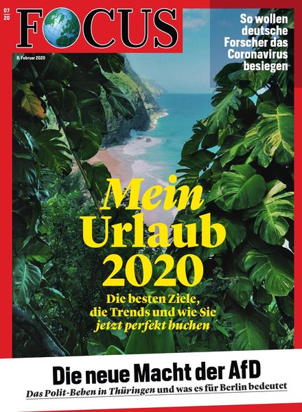 Focus – 8 Februar 2020