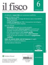 il fisco – 10 Febbraio 2020