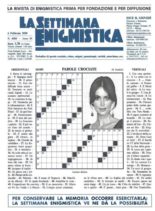 La Settimana Enigmistica – 6 Febbraio 2020