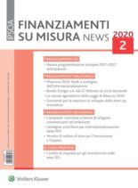 Finanziamenti su misura news – Febbraio 2020